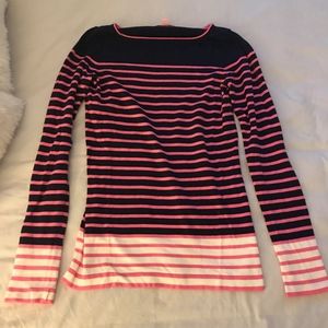 Striped Lily Pulitzer Fitted Sweater Size M